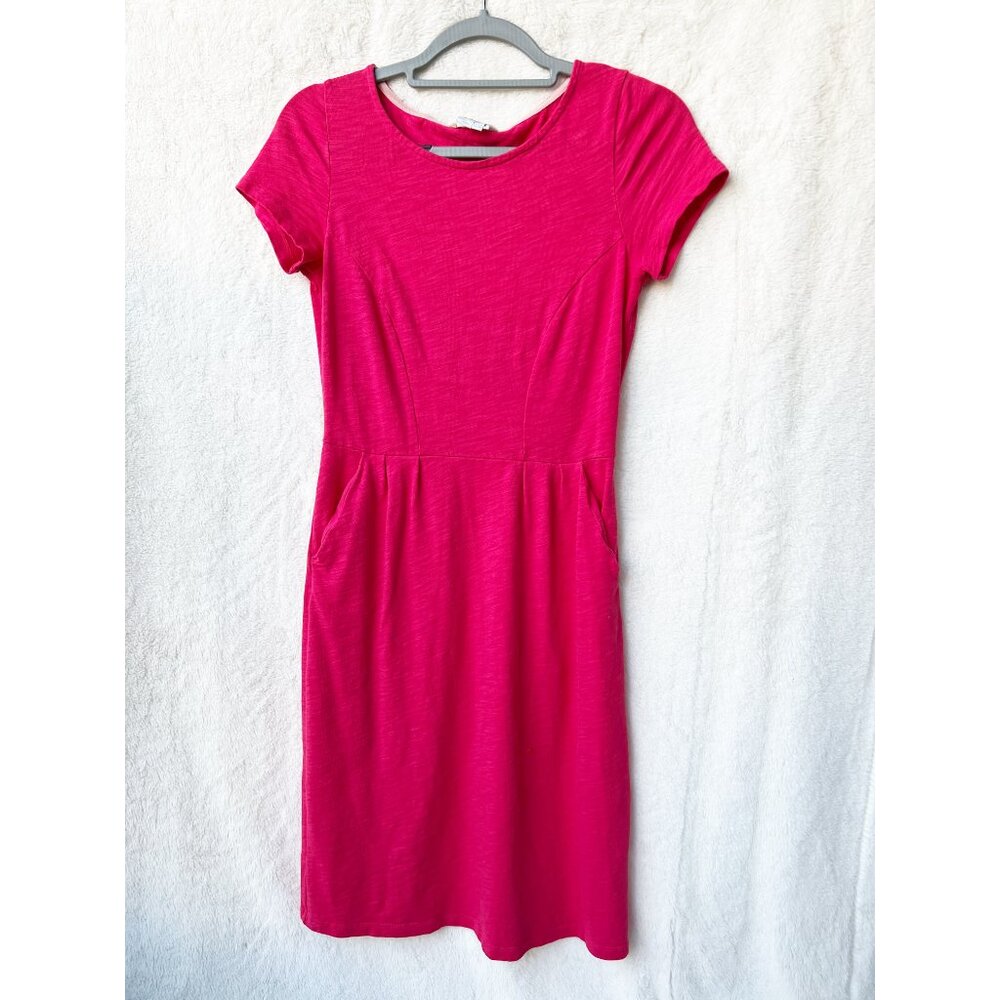 Boden Phoebe Jersey Dress, Color: Azalea, Size 2 - Picture 8 of 8
